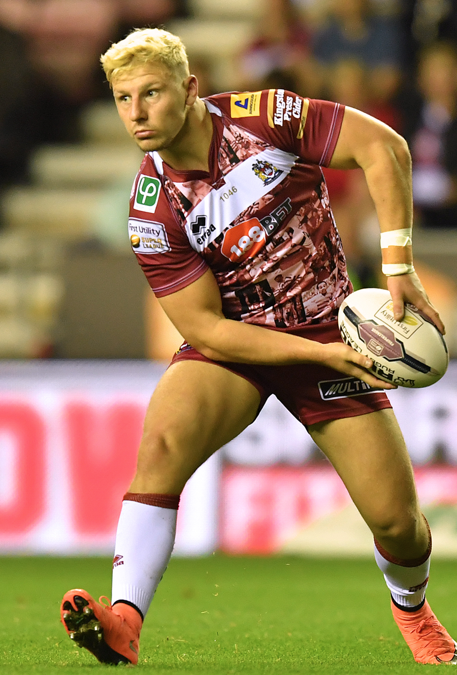 George Williams match worn jersey