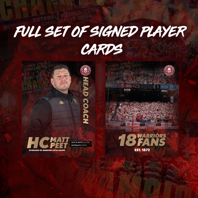 Men's Squad Player Cards
